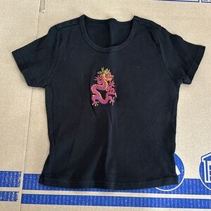 Pacsun dragon crop top